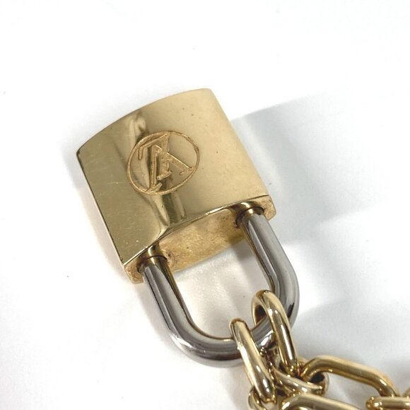 LOUIS VUITTON M62858 Lock Me Padlock Necklace Accessory Chain Long Necklace - Picture 14 of 14